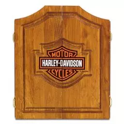 Click here to learn more about the H-D® Bar & Shield Dart Cabinet.